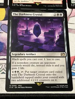 Final Fantasy Magic The Gathering Crystal Card Lot All 5x Crystals Regular NM - Image 4