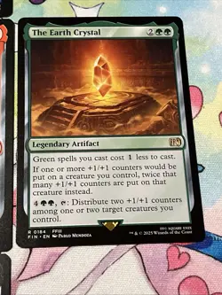 Final Fantasy Magic The Gathering Crystal Card Lot All 5x Crystals Regular NM - Image 5