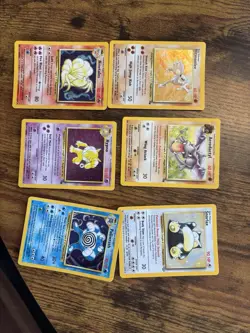 Pokemon Trading Card Game Set of 6 Cards - Image 1