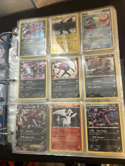 Huge 900+ Vintage Pokemon Card Binder Lot Mid Era Black And White Diamond - Image 3