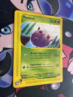 Pokemon Card - Venonat Skyridge 112/144 Common - Image 2