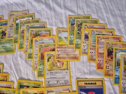 1999 Pokemon 40 Unique Different Jungle Set Card Lot Scyther Jolteon Flareon - Image 4