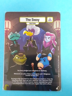 Neopets TCG War for Obelisk - #137 Ultra Rare The Sway Faction Card - Image 1