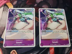 OP01 ROMANCE DAWN PRE-ERRATA! EXACT Cards Pic One Piece TCG Sasaki OP01-101 Eng - Image 1