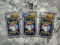 Pokemon Japanese Slab Bundle | 3 Cards | CGC pristine AR [SEE photos] - Image 2