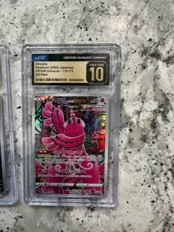 Pokemon Japanese Slab Bundle | 3 Cards | CGC pristine AR [SEE photos] - Image 5