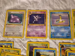 Pokemon Fossil Set 1st Edition 32 Unique Different Card lot Rare First Ed Lapras - Image 3