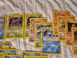 Pokemon Fossil Set 1st Edition 32 Unique Different Card lot Rare First Ed Lapras - Image 4