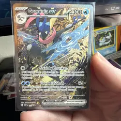 Pokemon SVP132 Greninja EX Full Art Ultra Rare Holo Promo Card NM Condition - Image 1