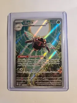 Ninjask 137/132 Pokemon Card Illustration Rare Mega Evolutions - Image 1