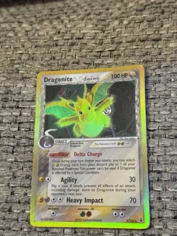 Pokemon TCG Dragonite EX Delta Holo Rare Card 3/113 Delta Species - Image 3