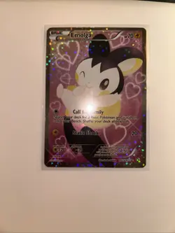 Pokemon TCG Emolga RC23/25 Full Art Rare Holo Card Legendary Treasures - Image 3