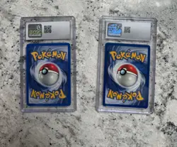 Pokemon Slab Bundle |2 Cards [SEE photos] 1st edition vintage - Image 2