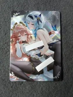 CCG Waifu Card Sexy Anime Girl YAE MIKO/GANYU TGR-01 RELCTANT goddess story - Image 1