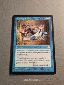 MTG Weatherlight Paradigm Shift Rare Magic The Gathering Free Shipping - Image 1