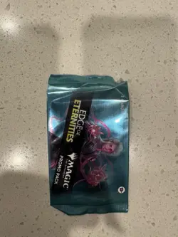 Magic the Gathering Edge of Eternities Foil/Reg Promo Pack 1 of Each- 2 total - Image 1