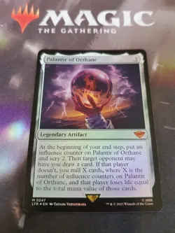 Mtg. Palantir of Orthanc. Foil. Lord of the Rings. Pack Fresh - Image 1