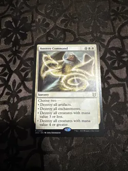 MTG - Magic The Gathering - AUSTERE COMMAND (WOC) - Image 1