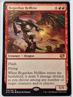 Bogardan Hellkite - Commander: 2014 - Magic the Gathering MTG Nice! - Image 1