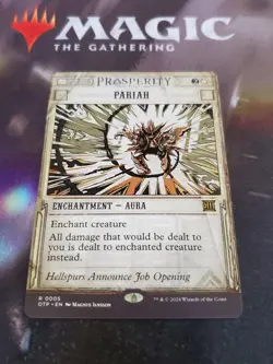 Mtg. 2x Pariah. Showcase. Outlaws of Thunder Junction. Nm - Image 1