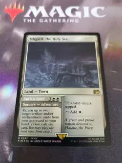 Mtg. Ishgard, the Holy See. Foil. Final Fantasy. Pack Fresh - Image 1