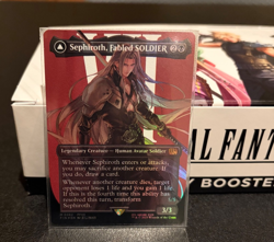 Sephiroth, Fabled SOLDIER (0382) (Borderless) Final Fantasy [Foil] [NM] - Image 1