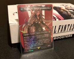 Sephiroth, Fabled SOLDIER (0382) (Borderless) Final Fantasy [Foil] [NM] - Image 2