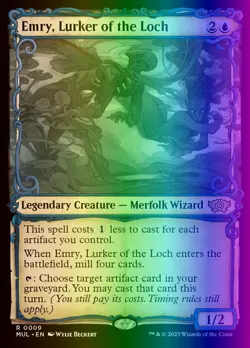 Emry, Lurker of the Loch (9/210) March of the Machine Multiverse Legends LP FOIL - Image 1