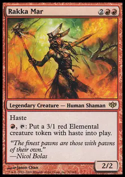 MTG Magic the Gathering Rakka Mar (71/147) Conflux LP - Image 1