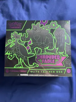 Pokemon TCG Shrouded Fable ETB Pokemon Center Exclusive - New Factory Sealed - Image 1