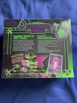 Pokemon TCG Shrouded Fable ETB Pokemon Center Exclusive - New Factory Sealed - Image 3
