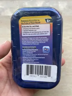 Pokemon TCG Kanto Power Mini Tin New Factory Sealed 2-Packs Dragonite Art - Image 3