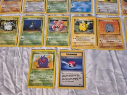 Pokemon JUNGLE 100% Complete Common Set Lot WOTC Vintage 1999 NM - Image 4