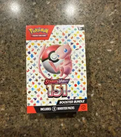 Pokemon Scarlet Violet 151 Booster Bundle 6-Pack, Factory-Sealed - Image 1