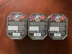 Pokemon TCG: Crown Zenith Tin Set of 3 - Articuno Moltres Zapdos - Sealed - New - Image 2