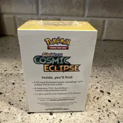 Pokemon TCG Sun & Moon COSMIC ECLIPSE Prerelease Build & Battle Kit SEALED - Image 2