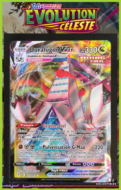 Carte Pokemon Duralugon VMAX 123/203 EB07 EB7 Evolution Celeste Epee Et Bouclier - Image 1