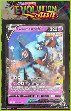 Carte Pokemon Golemastoc V 070/203 EB07 EB7 Evolution Celeste Epee Et Bouclier - Image 1
