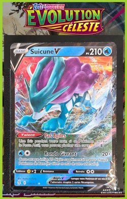 Carte Pokemon Suicune V 031/203 EB07 EB7 Evolution Celeste Epee Et Bouclier - Image 1