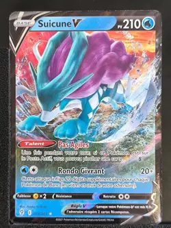 Carte Pokemon Suicune V 031/203 EB07 EB7 Evolution Celeste Epee Et Bouclier - Image 2
