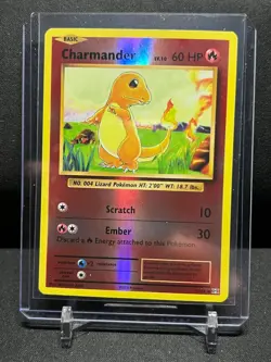 Charmander 9/108 Reverse Holo Pokemon 2016 XY Evolutions - NM - Image 1