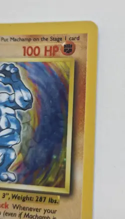 1999 Pokemon Machamp 1st Edition Holo 8/102 Base Set - WOTC - Raw - Image 3