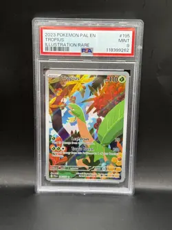 Tropius 195/193 Sv02: Paldea Evolved Holo Pokemon TCG - PSA 9 Mint - Image 1