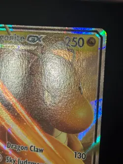 2019 POKEMON SUN & MOON UNIFIED MINDS DRAGONITE GX 152/236 HOLO - Image 3