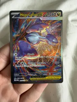 2025 Pokemon Mega Evolutions Mega Latias ex 181/132 SIR Pack Fresh NM/MINT - Image 1