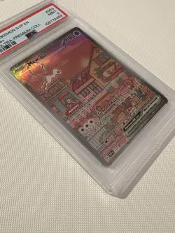 2023 POKEMON SVP EN-SV BLACK STAR PROMO 151 ULTRA-PREMIUM COLL #053 MEW EX PSA 9 - Image 3