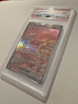 2023 POKEMON SVP EN-SV BLACK STAR PROMO 151 ULTRA-PREMIUM COLL #053 MEW EX PSA 9 - Image 4