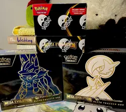 Mega Evolution Pokemon Center Exclusive ETBs + ENHANCED Booster Box COMBO 🇨🇦 - Image 1