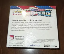 Pokemon TCG Sword & Shield Battle Styles Booster Box - 36 Packs Sealed - Image 2