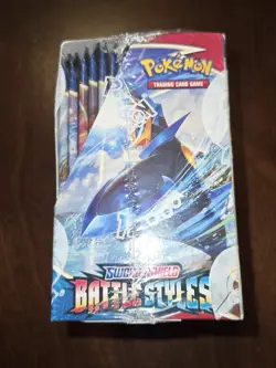 Pokemon TCG Sword & Shield Battle Styles Booster Box - 36 Packs Sealed - Image 3